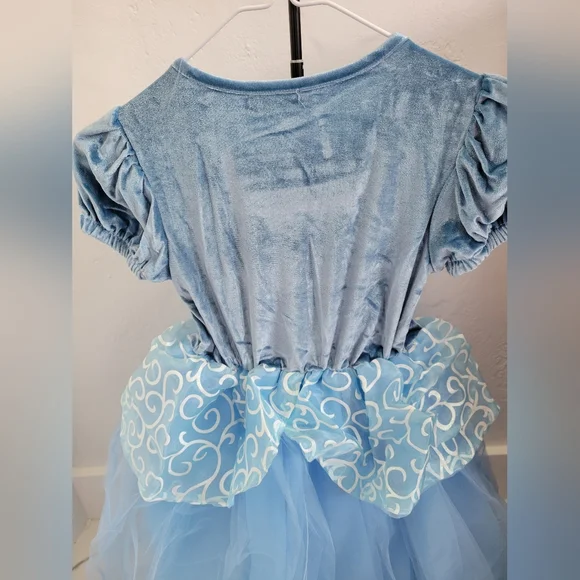 Cinderella Costume Girls  Princess Dress Size 140 (8 Years) NEW - Picture 6 of 16